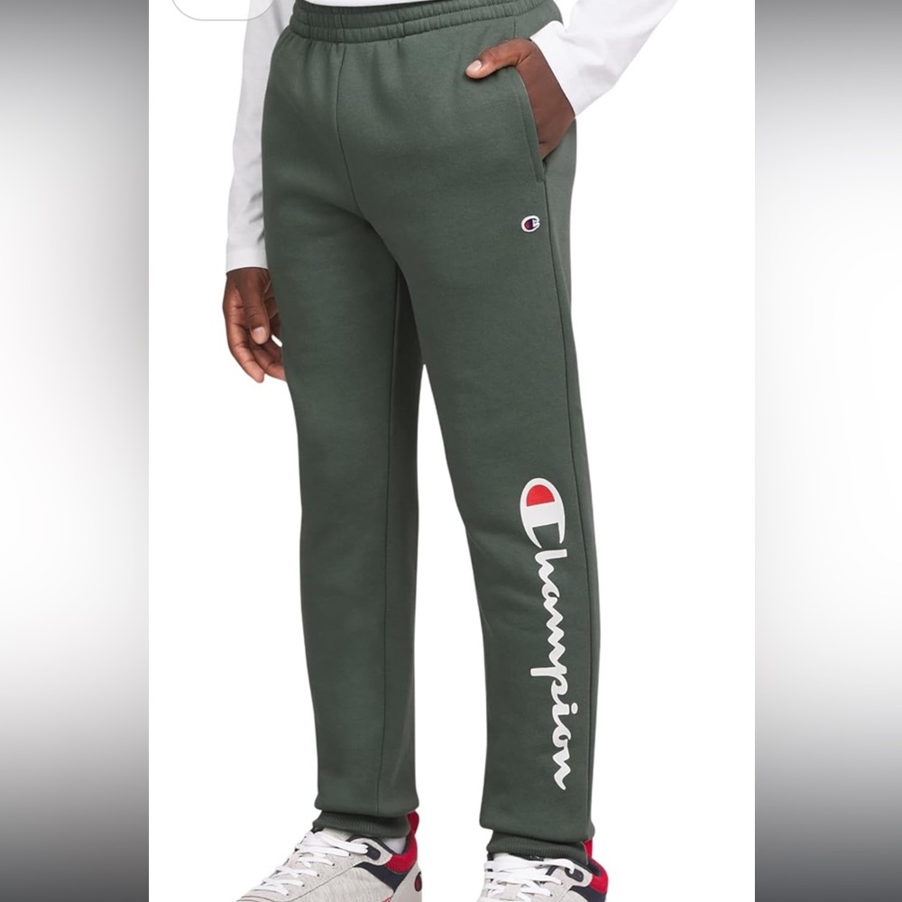 Green 14/16 Boys Champion Joggers